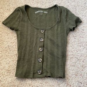 American Eagle Button Shirt